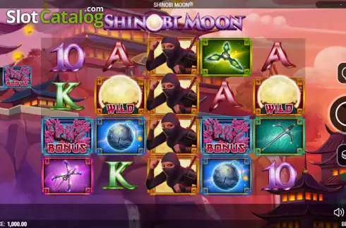 Скрин4. Shinobi Moon слот