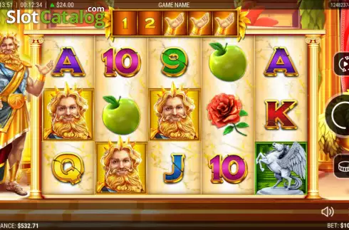 Скрин2. Book of Midas (Realistic) слот