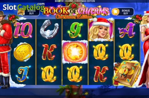 Скрин2. Book of Charms Christmas Edition слот