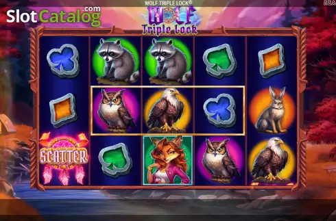 Скрин2. Wolf Triple Lock слот