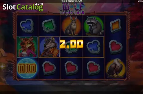 Скрин3. Wolf Triple Lock слот