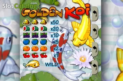 Golden Koi Pull Tab логотип