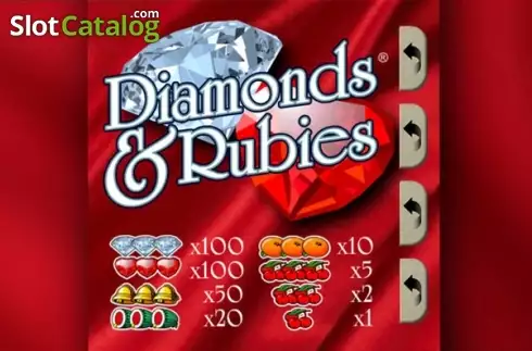Diamonds and Rubies Pull Tab слот
