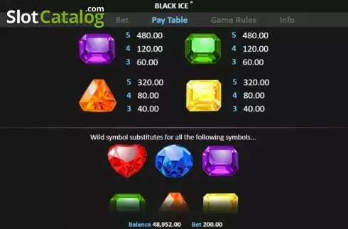 Скрин8. Black Ice слот