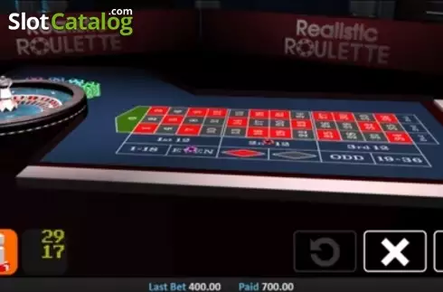 Скрин2. Realistic Roulette слот