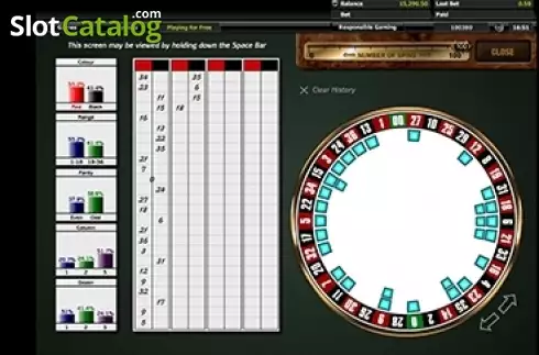 Скрин3. American Roulette (Realistic) слот