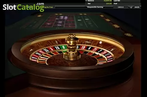 Скрин4. European Roulette (Realistic) слот