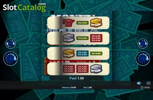 Скрин2. Money Matrix Pull Tab слот