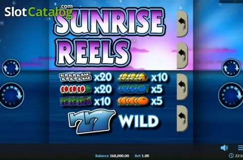 Скрин2. Sunrise Reels Pull Tab слот