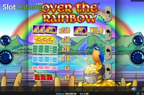 Скрин2. Over the Rainbow Pull Tab слот