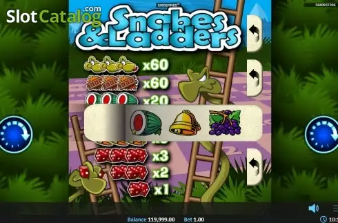 Скрин3. Snakes Ladders Pull Tab слот