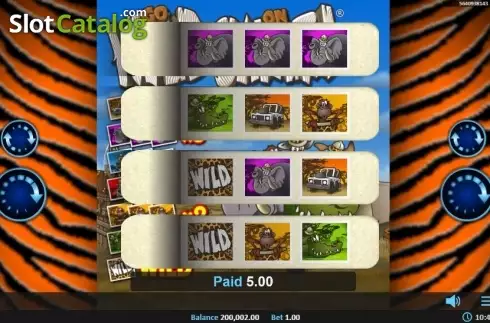 Скрин4. Go Wild on Safari Pull Tab слот