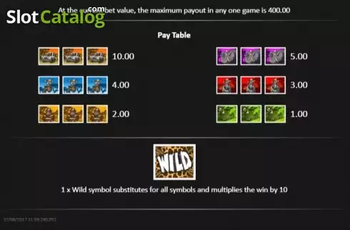 Скрин5. Go Wild on Safari Pull Tab слот