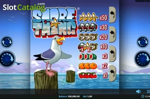 Скрин2. Shore Thing Pull Tab слот