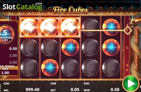 Скрин7. Fire Cubes слот