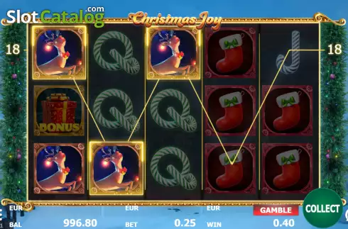 Скрин3. Christmas Joy (Red Panda) слот