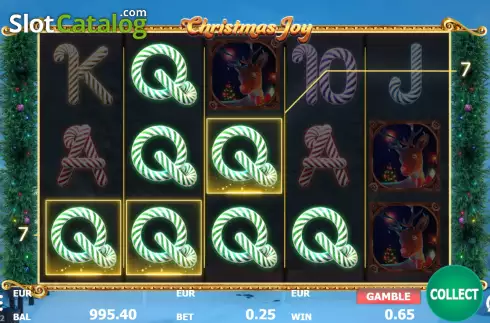 Скрин4. Christmas Joy (Red Panda) слот