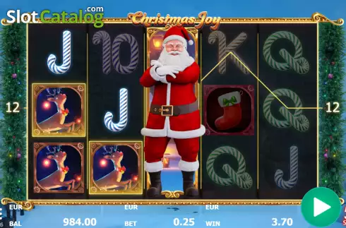 Скрин7. Christmas Joy (Red Panda) слот