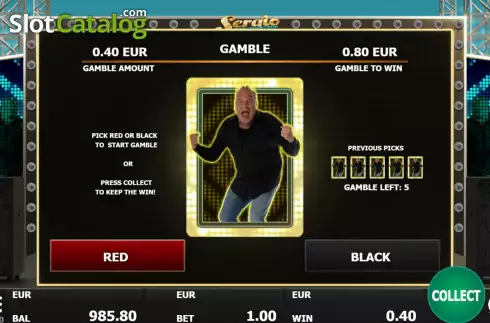 Скрин5. Sergio Superstar слот