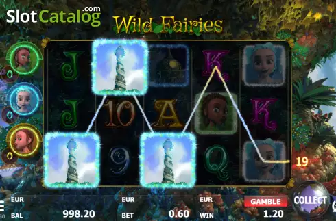 Скрин3. Wild Fairies (Red Panda) слот