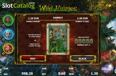 Скрин5. Wild Fairies (Red Panda) слот