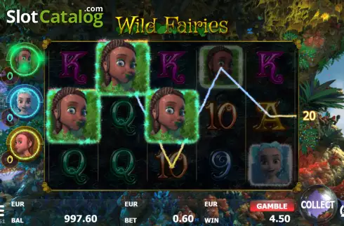 Скрин4. Wild Fairies (Red Panda) слот