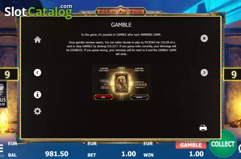 Скрин8. Tales of Time Egypt слот