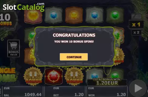 Скрин5. Jungle Tomb слот