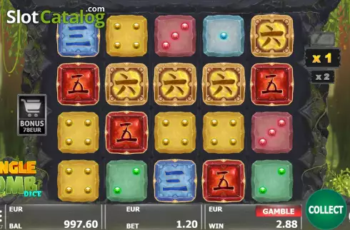 Скрин4. Jungle Tomb Dice слот