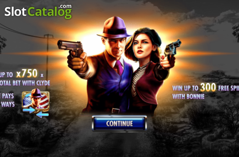 Скрин2. Bonnie & Clyde (Red Rake) слот