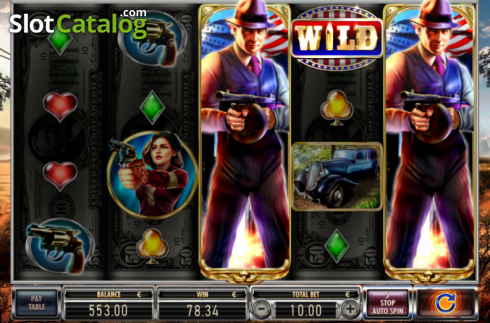 Скрин5. Bonnie & Clyde (Red Rake) слот