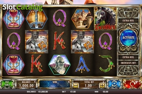 Скрин3. Knights (Red Rake) слот