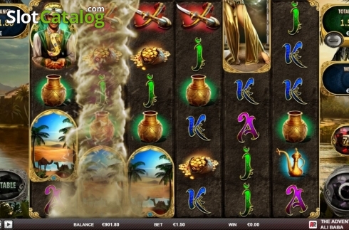 Скрин4. The Adventures of Ali Baba слот