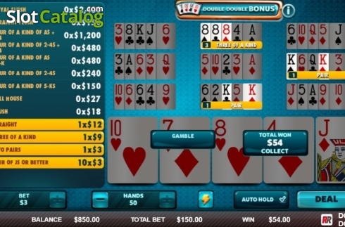 Скрин4. Double Double Bonus (Red Rake) слот