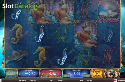Скрин5. Loreleis Pearls слот