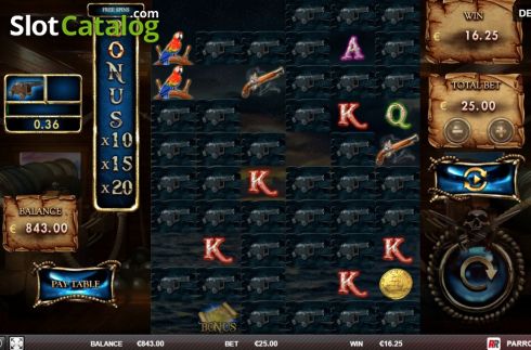 Скрин6. Parrot Bay слот