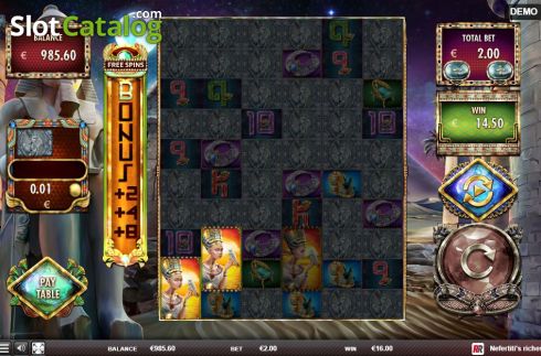 Скрин4. Nefertiti's Riches слот