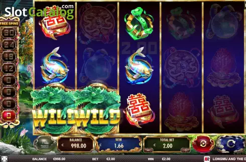 Скрин4. Longmu and The Dragons слот