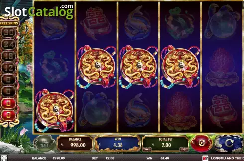 Скрин5. Longmu and The Dragons слот