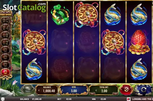 Скрин6. Longmu and The Dragons слот