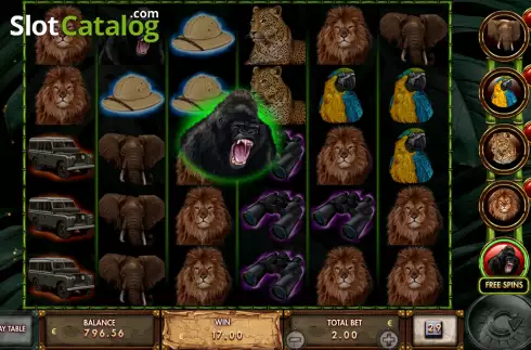 Скрин4. 2 Kings of Africa слот