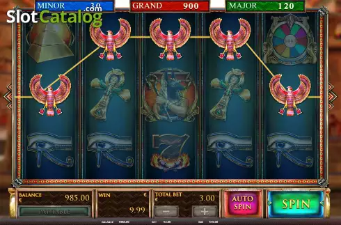 Скрин4. Guardians of Luxor слот