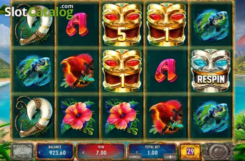 Скрин9. Tiki Goddess слот
