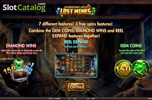 Скрин2. Boomerang Jack’s Lost Mines слот