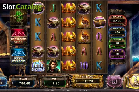 Скрин8. Boomerang Jack’s Lost Mines слот