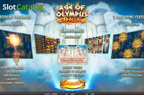 Скрин2. Age of Olympus Apollo слот