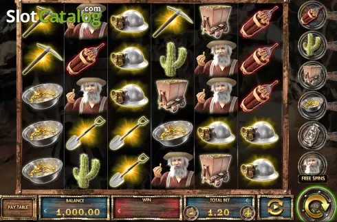 Скрин3. Gold Rush Riches слот