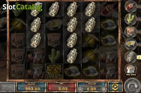 Скрин5. Gold Rush Riches слот