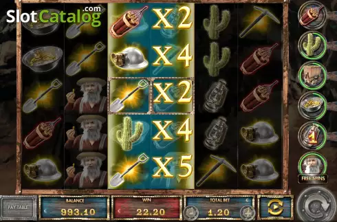 Скрин9. Gold Rush Riches слот