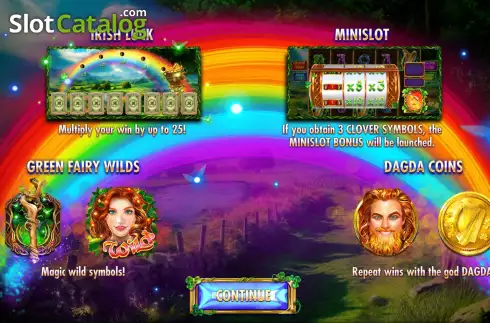 Скрин2. Gods of Ireland слот